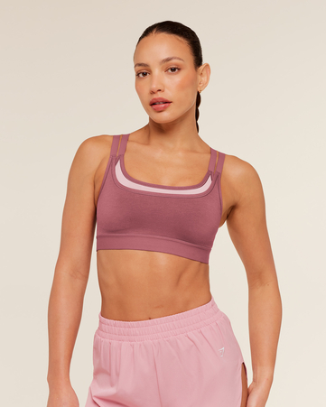 Interval Seamless Medium Support Sports Bra